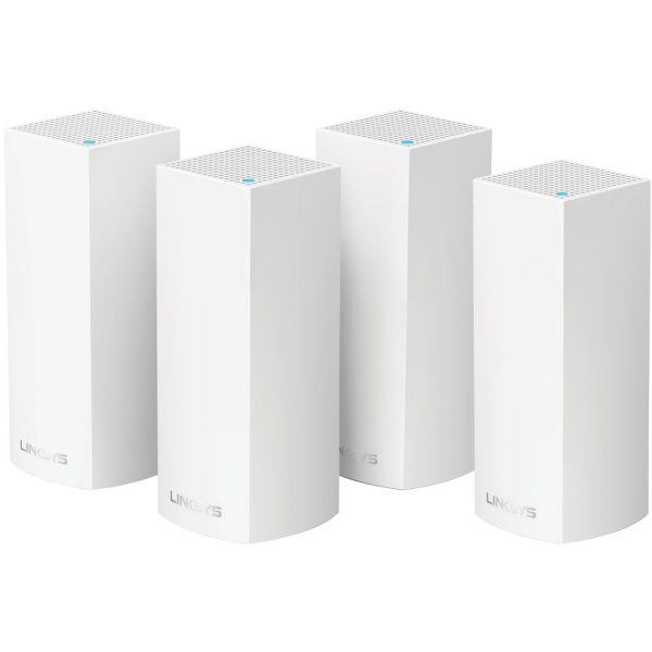 Linksys Velop tri-band Mesh Wifi (4-pack wit)