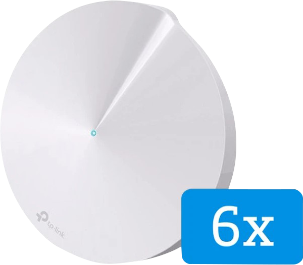 TP-Link Deco M9 Plus Smart Home Mesh Wifi (6-pack) - 2018 van het merk TP-Link en de categorie routers