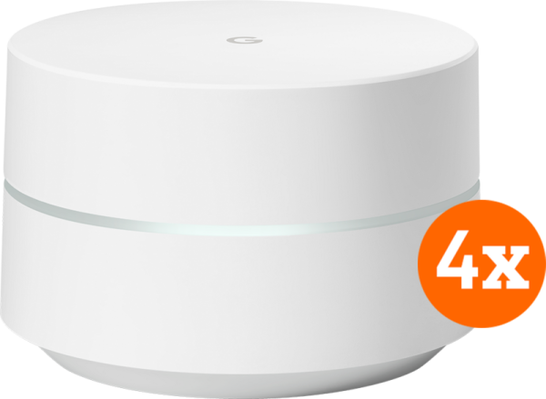 Google Wifi Mesh (4-pack) van het merk Google Nest en de categorie routers