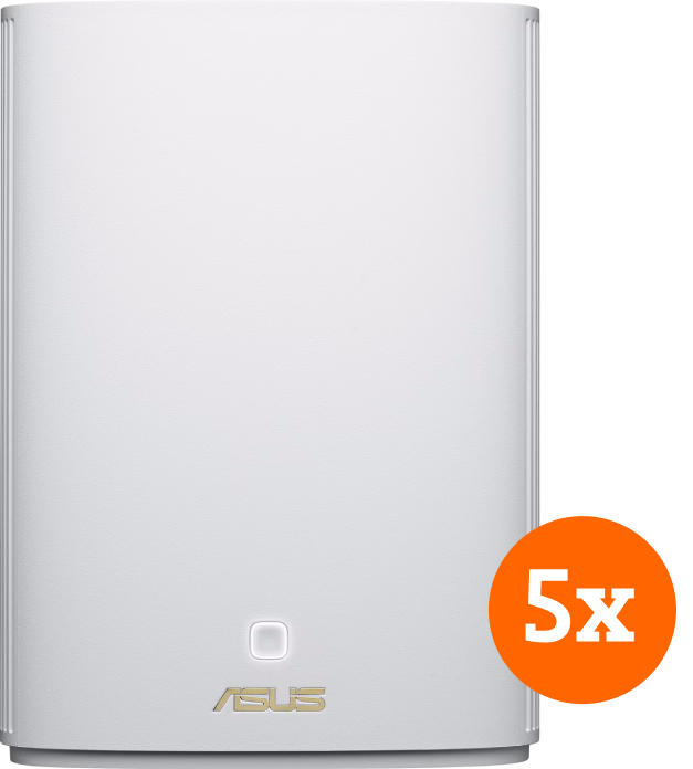 Asus ZenWiFi AX Hybrid XP4 Mesh Wifi 6 (5-pack) van het merk Asus en de categorie routers