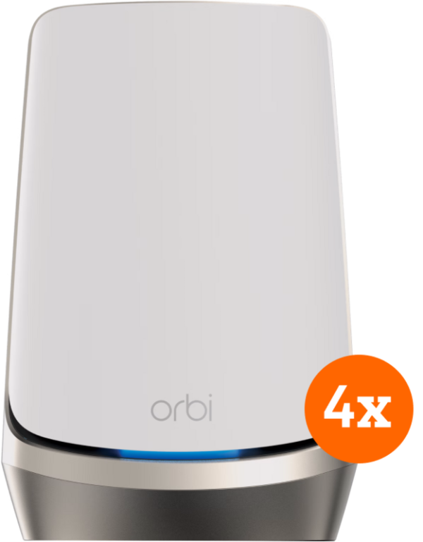 Netgear Orbi RBKE963 Mesh Wifi 6E (4-pack) van het merk Netgear en de categorie routers