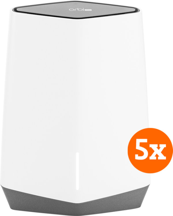 Netgear Orbi Pro SXK80B4 Mesh Wifi 6 (5-pack) van het merk Netgear en de categorie routers