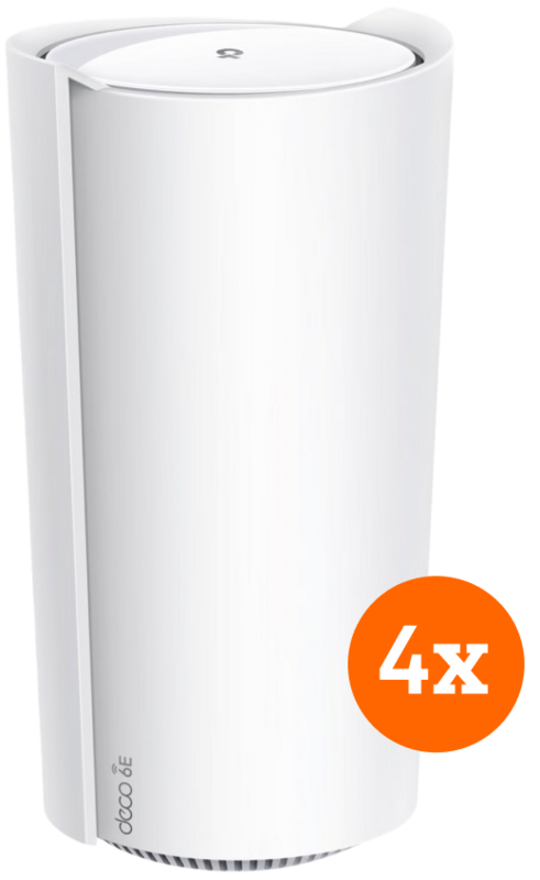 TP-Link Deco XE200 Mesh Wifi 6E (4-pack) van het merk TP-Link en de categorie routers