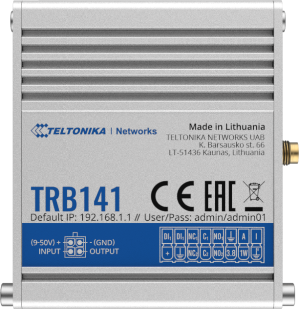 Teltonika TRB141 van het merk Teltonika en de categorie routers