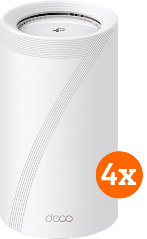 TP-Link Deco BE85 Wifi 7 Mesh (4-pack) van het merk TP-Link en de categorie routers