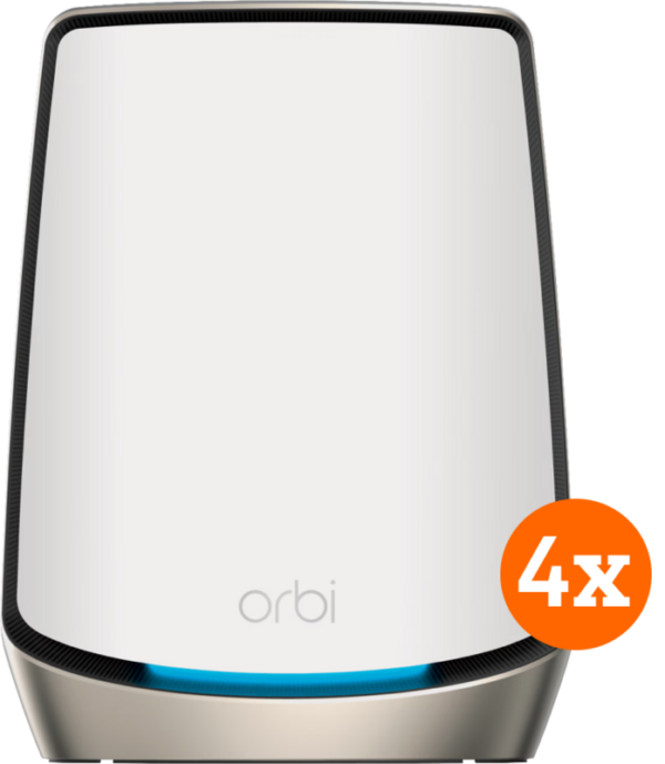 Netgear Orbi RBK863S 4-Pack van het merk Netgear en de categorie routers